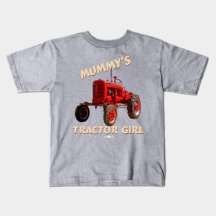 Mummy's tractor girl Kids T-Shirt